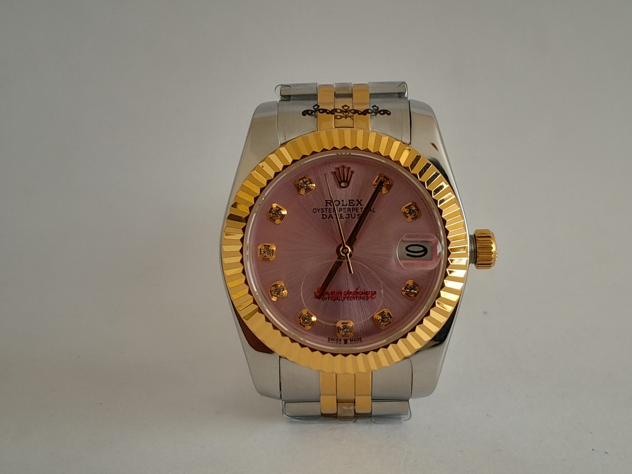 Rolex Date Just Acero-Roro Rosa